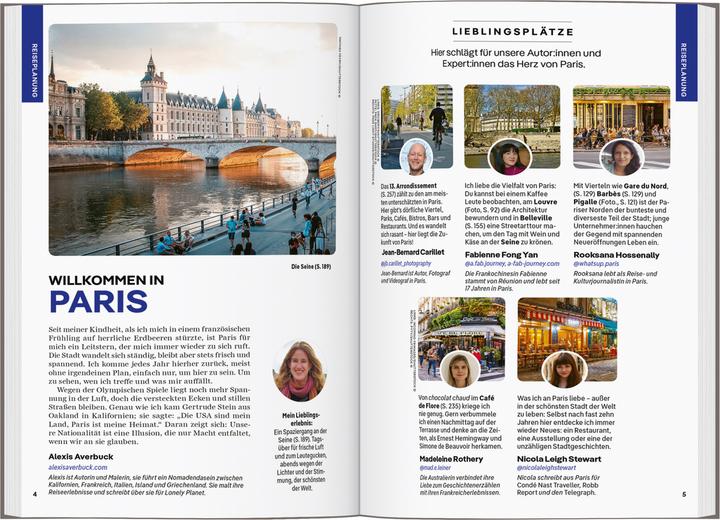 Produktbild Reiseführer Paris (Deutsch, Madeleine Rothery, Alexis Averbuck, Nicola Leigh Stewart, Fabienne Fong Yan, Jean-Bernard Carillet, Rooksana Hossenally, 2024)