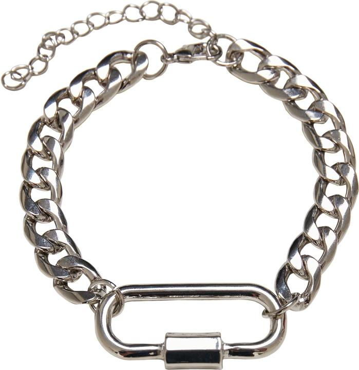 Urban Classics Fastener Bracelet (Eisen, Zink)