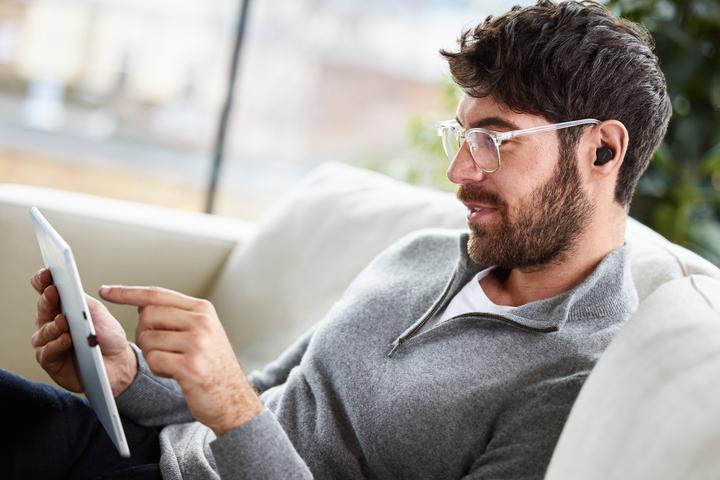 Actual product image Jabra Evolve2 Buds MSs (Wireless, USB-C)