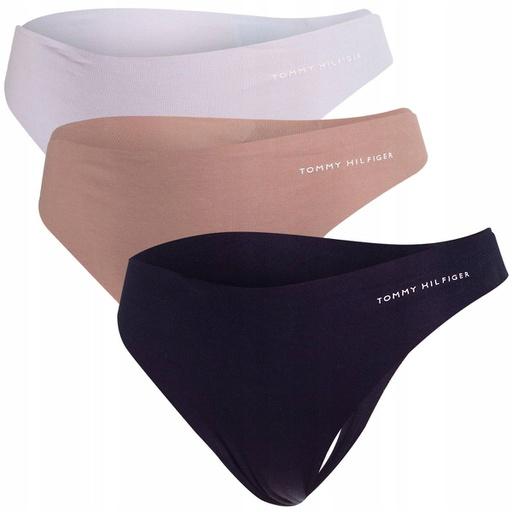 Produktbild Tommy Hilfiger Damen-Tangas im 3er-Pack (XS, 3er Pack)