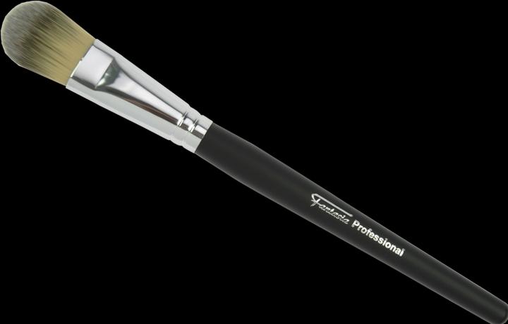 Actual product image Make-up brush, for liquid make-up, finest Toray hair, length: 20 cm (Foundation)
