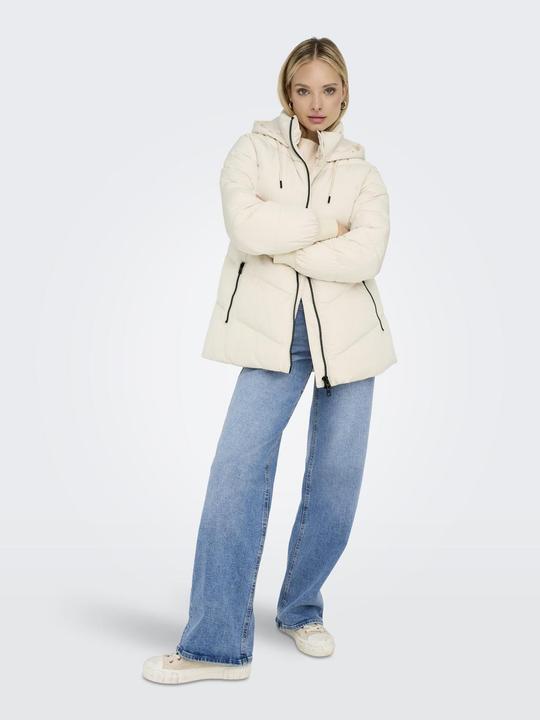Immagine prodotto Only Giacca trapuntata con cappuccio Cappotto trapuntato (L)