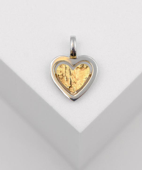 Image du produit Muau Coeur (750, Or jaune 18 carats, Or blanc)