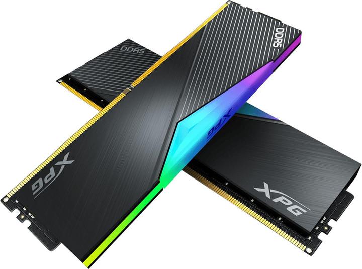 Productafbeelding Adata DIMM 48 GB DDR5-6800 (2x 24 GB) dual kit (zwart, AX5U6800C3424G-DCLARBK, XPG Lancer RGB) (2 x 24GB, 6800 MHz, DDR5 RAM, DIMM 288 pin)