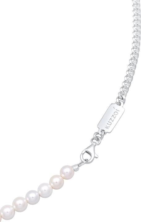 Immagine prodotto Kuzzoi Perla, collana di perle (Argento 925, Perle di conchiglia, Acciaio inossidabile, Nessuna perla)