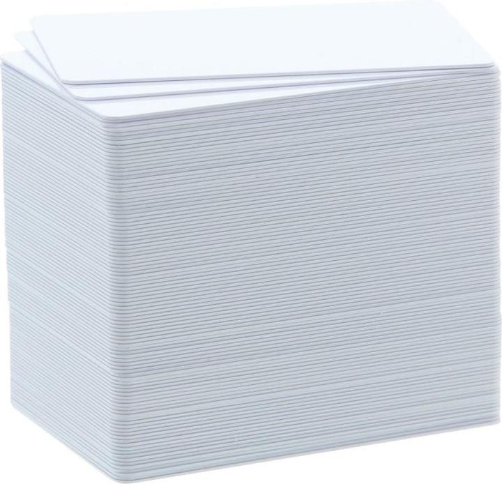 Image du produit Evolis Cartes vierges en PVC 100 pièces (100 pcs)