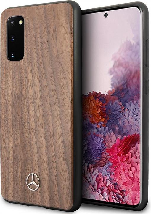 Actual product image Mercedes-Benz Mercedes MEHCS62VWOLB S20 G980 hard body brown (Samsung Galaxy S20)