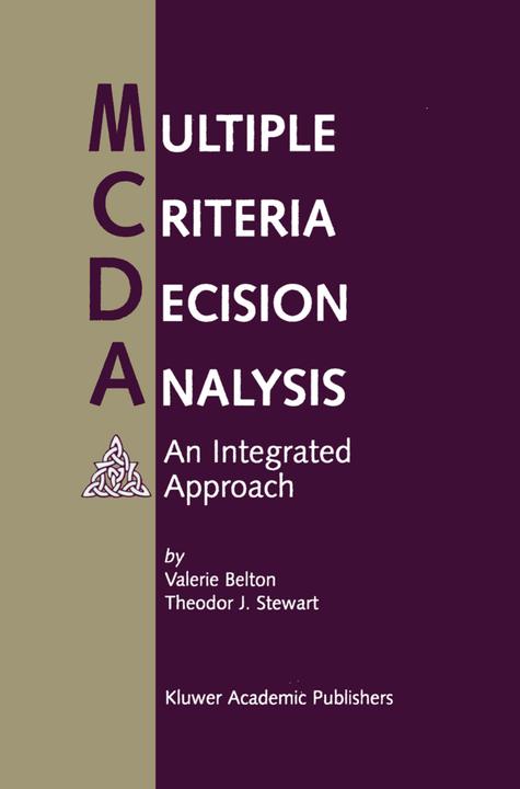 Energie-Label Multiple Criteria Decision Analysis (Valerie Belton, Theodor Stewart, 2012)