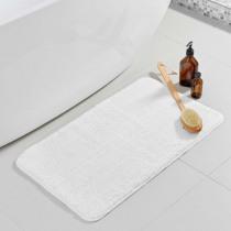 Produktbild Douceur D'intérieur Badematte, weiss, 75x45x1, glatte Mikrofaser + f (45 x 75 cm)