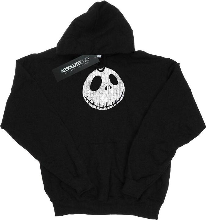 Disney Nightmare Before Christmas Jack Cracked Face Kapuzenpullover Jungen