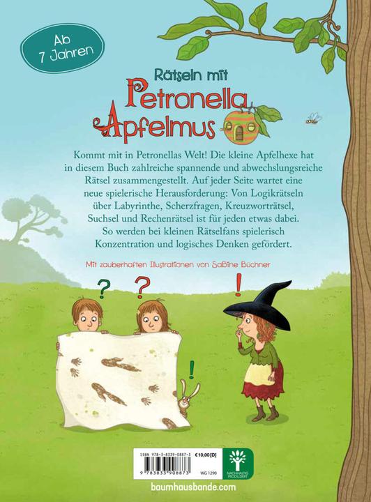 Produktbild Petronella Apfelmus - Zauberspass und Hexenlogik. Das grosse Rätselbuch (Deutsch, Sabine Städing, Sabine Büchner, 2024)