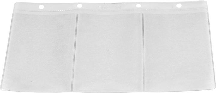 Image du produit Dufco Reliure à anneaux pour cartes de visite, avec pochettes pointues (10,5 x 6,5 cm)