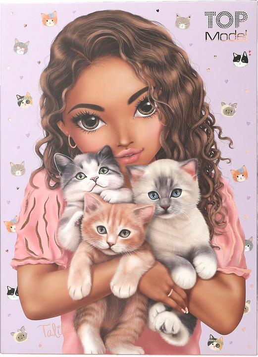 Productafbeelding Magni DEPESCHE TOPModel Briefpapier CAT LOVE (1 Pcs.)