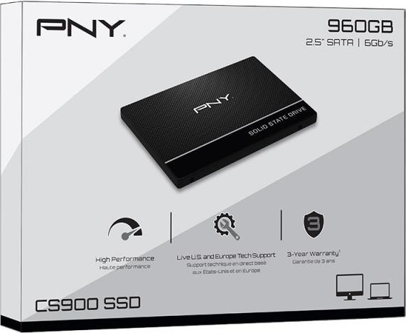 Produktbild PNY Cs900 (960 GB, 2.5")