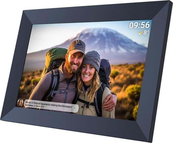 Produktbild Denver FRAMEO PFF-1053B Digital fotoramme 10.1” Sort