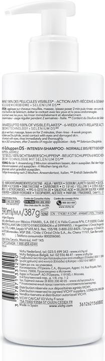 Produktbild Vichy Dercos (390 ml, Flüssiges Shampoo)