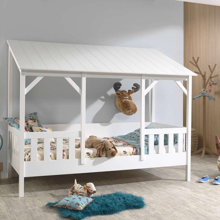 Produktbild Vipack Hausbett mit Dach (90 x 200 cm)