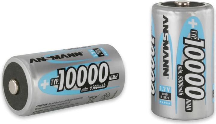Actual product image Ansmann Mono D (2 pcs., D, 9300 mAh)