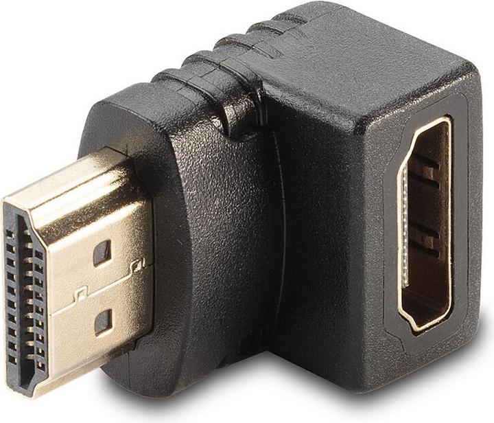 Produktbild Lindy Winkeladapter 90 "unten" HDMI zu (HDMI, 4 cm)