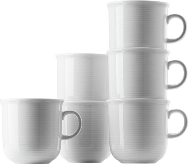 Produktbild Thomas Trend weiss Becher mit Henkel gross 0,36 l Set6 (360 ml, 1 x)