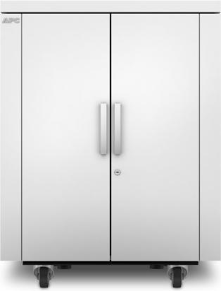 Produktbild APC NetShelter CX 18U Secure Soundproof Server Room in a Box Enclosure Shock Packaging (18 HE, 19 Zoll Rack)
