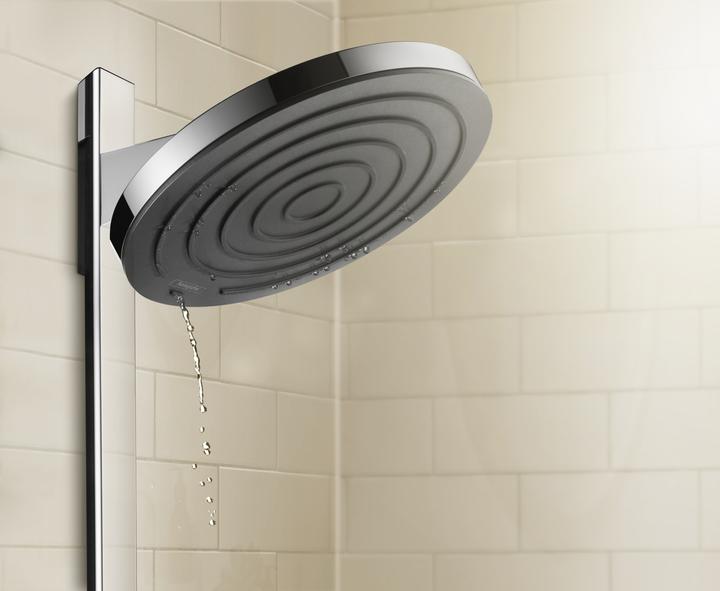 Image du produit hansgrohe Showerpipe 260 2jet avec ShowerTablet Select 400 Idem : avec EcoSmart, : couleur - chrome