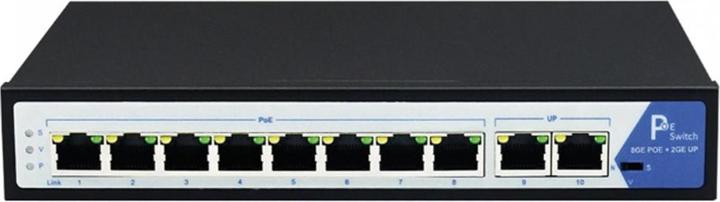 Produktbild Value PoE+ Gigabit Ethernet Switch, 8+2 Ports (9 Ports)