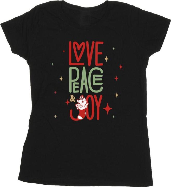 Disney The Aristocats Marie Love Peace Joy TShirt (S)