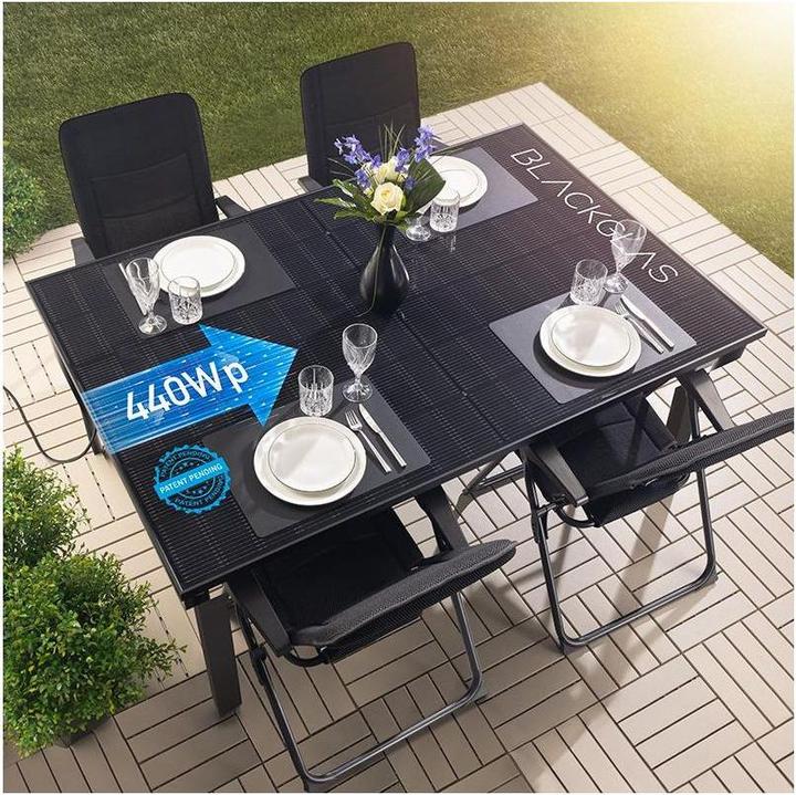 Actual product image Blackglas Solar table ECOstyle SW 440 W (440 W)