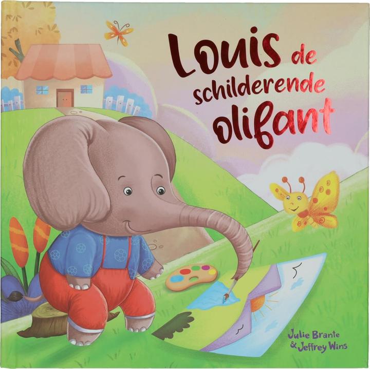 Produktbild Wins Holland Bilderbuch gross - Ludwig der malende Elefant