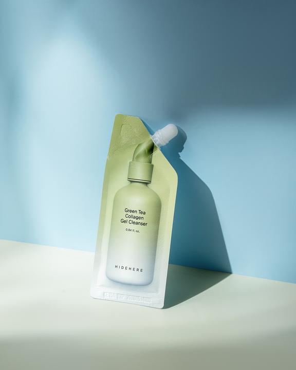 Image du produit Hidehere Gel nettoyant au collagène Green Tea 25ml (Gel, 25 ml)