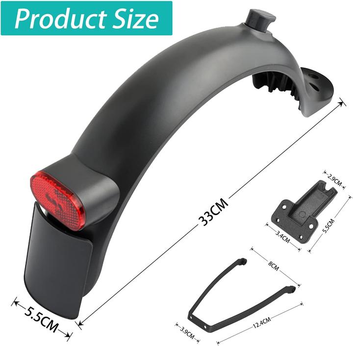 Actual product image Minghaoyuan Hinterer Kotflügel für Elektroroller Xiaomi M365
