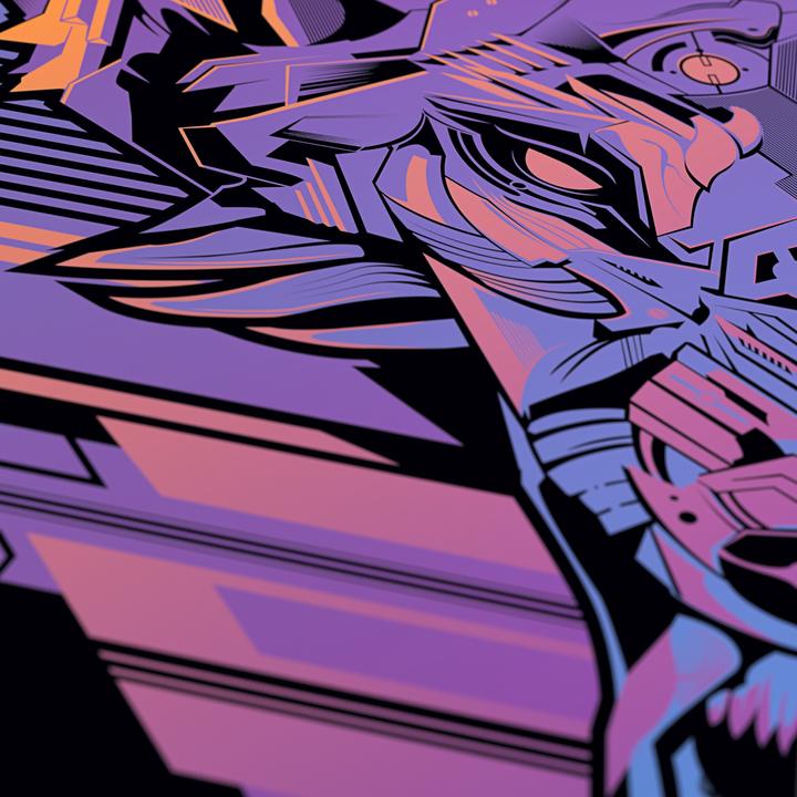 Actual product image Titanwolf Gaming Mouse Pad, XXXL Speed Mouse Mat 1200 x 600 mm, Speed & Precision, Vector Gradient (3XL)