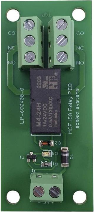 Scaleo Systems Relay board 1 pc. VV-600400-0-C 2 changeover contacts