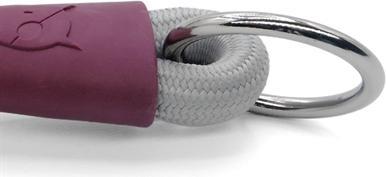 Produktbild MORSO Half Slip Halsband Hond Soft Rope Gerecycled Grey Grijs (Hund, Allgemein)