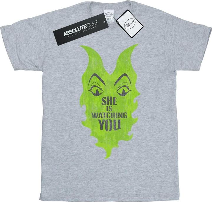Disney The Descendants Maleficent She Is Watching TShirt (XXL)