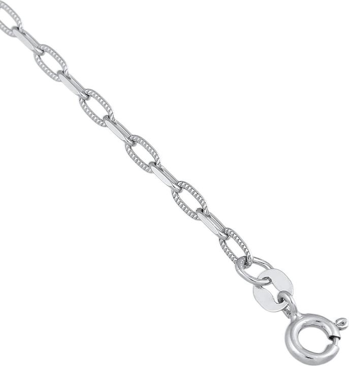 Produktbild Elli Fussschmuck Basic Gliederkette 925 Silber (925er Sterling Silber, 22 cm)