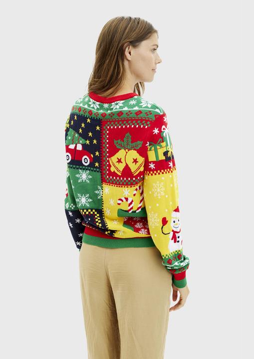 Actual product image Christmas Sweats The Patchwork Sweater (XL)