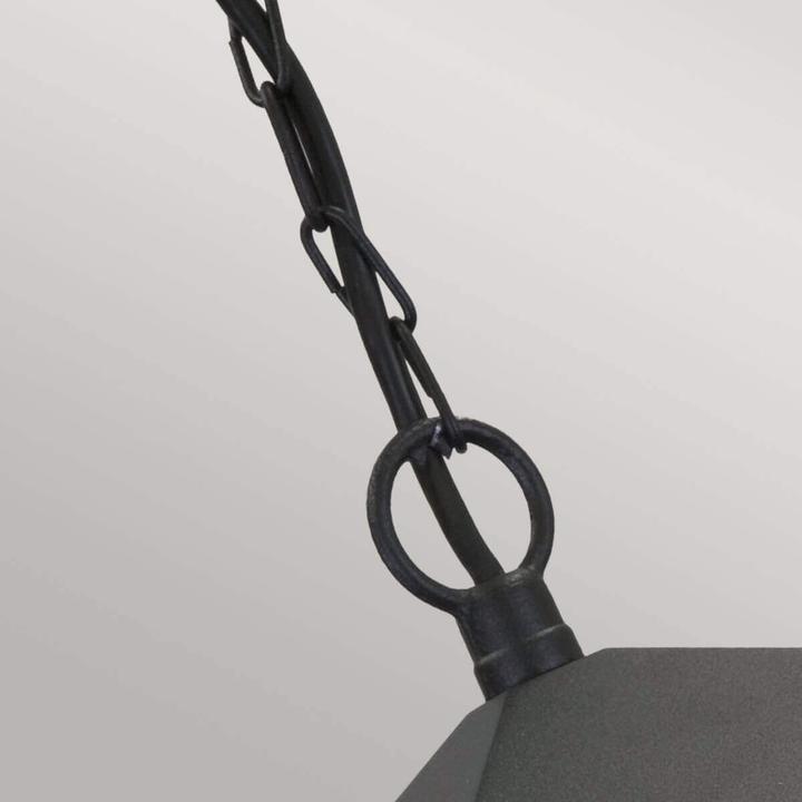 Produktbild Elstead Lighting York Aussen-Hängeleuchte E27 29cm Schwarz IP43 (E27)