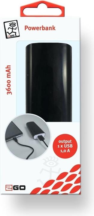 Image du produit 2GO Banque d'alimentation 3600 mAh