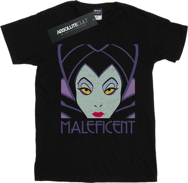 Disney Maleficent Cropped Head TShirt (XXL)