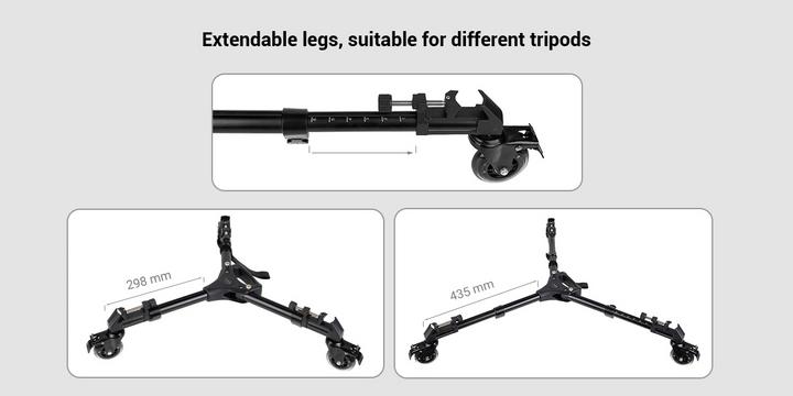 Produktbild SmallRig Stativwagen 3986 Universal (Stativwagen)