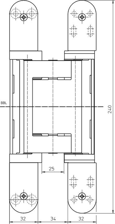 Image du produit Simonswerk Bandes pour ouvrages TECTUS TE 626 3D A8