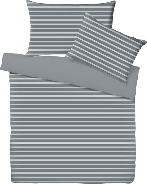 Produktbild Living Home Melange Jersey Double Face (Bettwäsche Set, 80 x 80 cm, 155 x 220 cm)