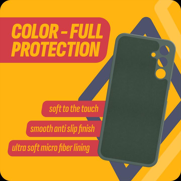 Produktbild Cazy Silikon Hülle Kompatibel mit Samsung Galaxy A15 / A15 5G - Soft TPU Schutz - (Samsung Galaxy A15 5G, Samsung Galaxy A15)