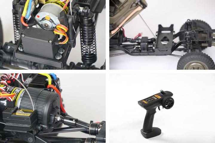 Immagine prodotto RocHobby Scala Crawler 1941 MB Willys Jeep (RTR pronto all'uso)