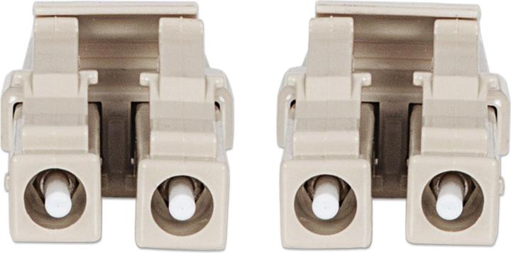 Produktbild Intellinet LWL Anschlusskabel LC/LC Multimode OM3 aqua (20 m)