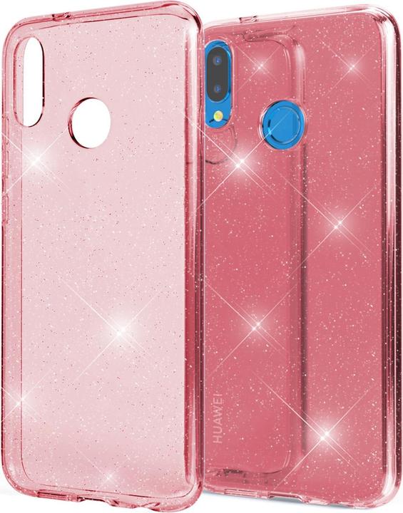 Image du produit Nalia Étui en silicone transparent à paillettes (Huawei P20 Lite)