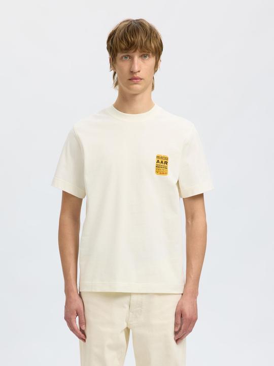 Produktbild Selected Homme Regular Fit Print T-Shirt mit Rundhalsausschnitt (XL)