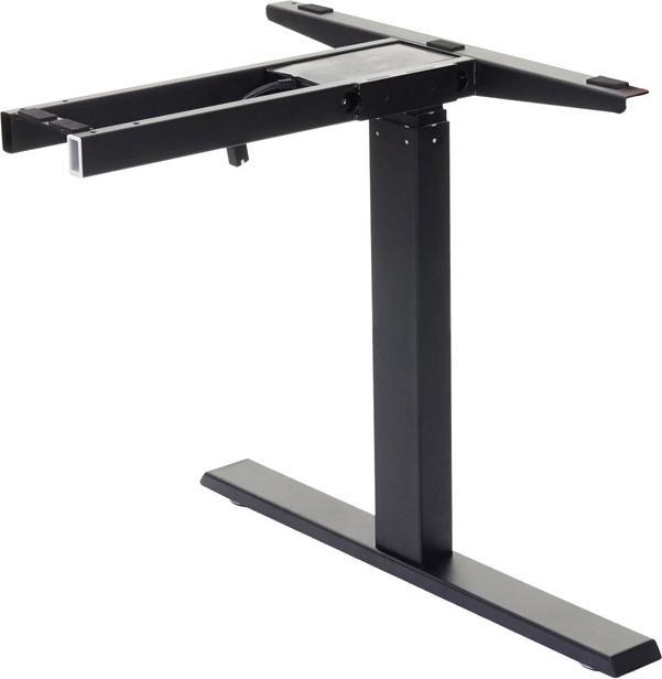 Immagine prodotto Swisshandel24 Telaio, telaio variabile per scrivania ad angolo, regolabile elettricamente in altezza Memory 45kg